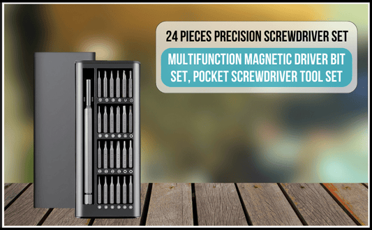 BitBossâ˘ď¸ 24 in 1 Portable Precision Screwdriver Kit