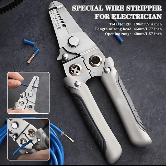 GripLoxio⢠Multi-functional Wire Stripper & Cutter