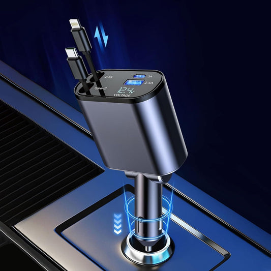 Poweroxyâ˘ď¸Retractable Car Charger